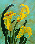 Sophisicated Calla Lilies
