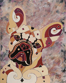 French Bull Dog Art