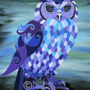 Camelot Owl Barbara Rush