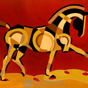 Contemporary Horse Art, Dressage