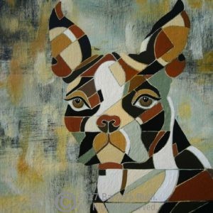 Contemporary Dog Painting