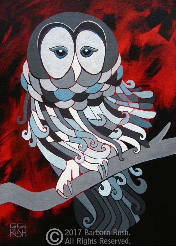 Contemporary Owl Art