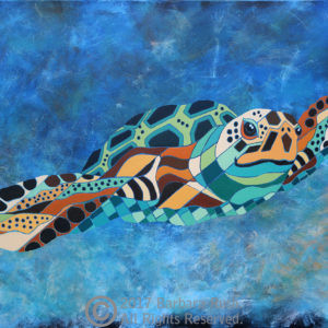 Gently Gliding Along (The Sea Turtle)