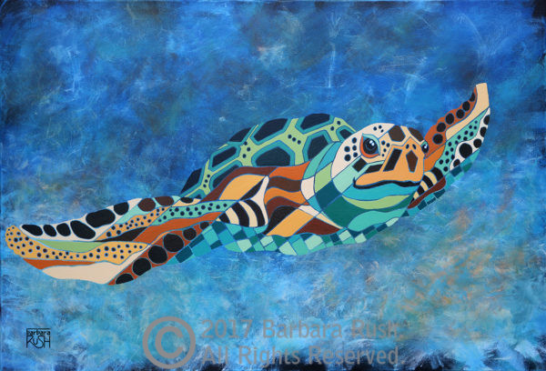 Sea Turtle Painting