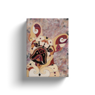 Frenchie French Bull Dog - Pretty In Pink - Value Canvas Print
