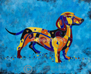 Color My Dachshund