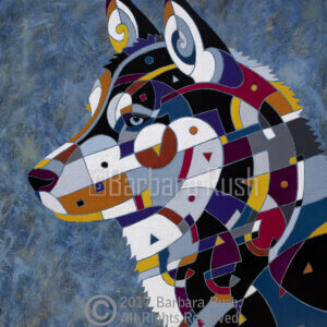 Siberian Husky Art