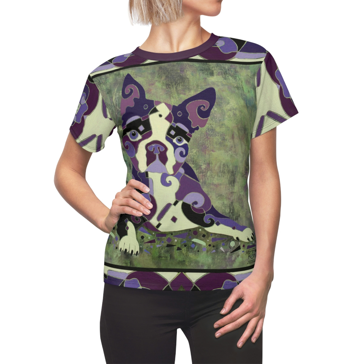 Calico Cat High Fashion Sweatshirt Colorful Cat Garment - Barbara Rush Fine  Art