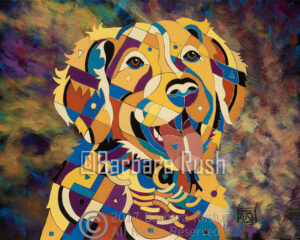 Golden Retriever Face