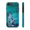 Blue Cat Tough Phone Cases