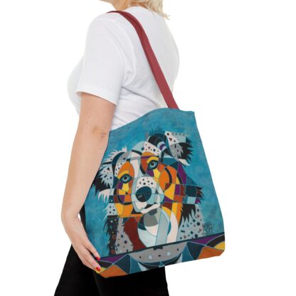 Australian Shepherd Aussie Dog Art Tote Bag - Image 20