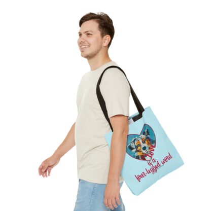 Aussie - Love is a four-legged word Tote Bag - Image 8