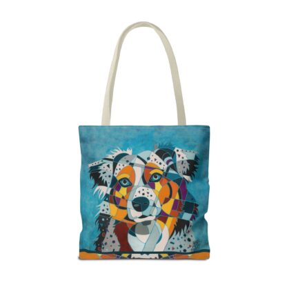 Australian Shepherd Aussie Dog Art Tote Bag - Image 46