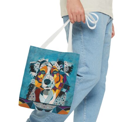 Australian Shepherd Aussie Dog Art Tote Bag - Image 27