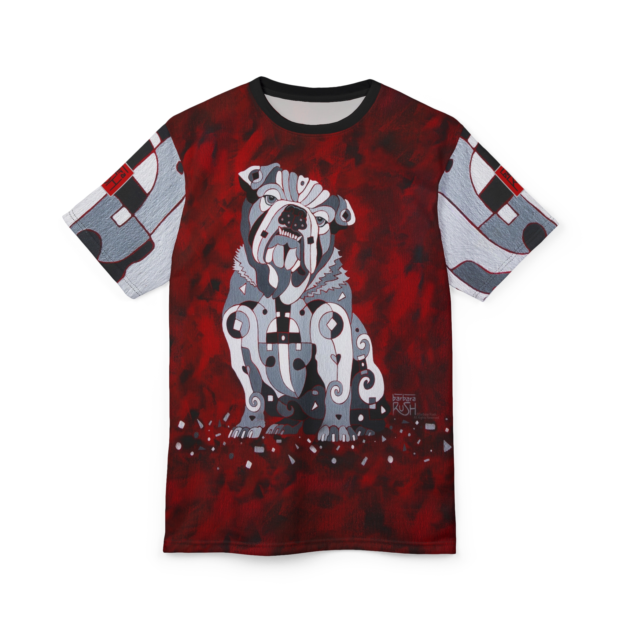 Bulldog Men's T-Shirt - Unisex Fashion Garment - Image 2