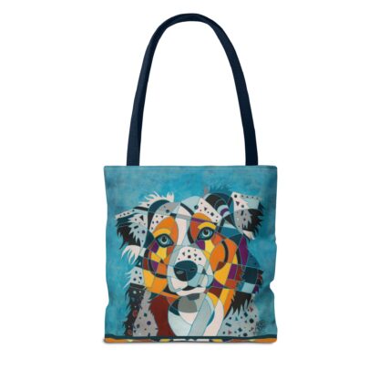 Australian Shepherd Aussie Dog Art Tote Bag - Image 50