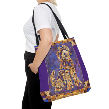 Doodle Love Tote Bag Block Color - Image 14