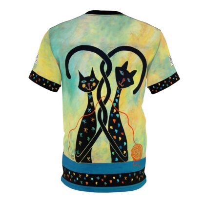 Black Cat Controlled Chaos – Men’s Tee - Image 5