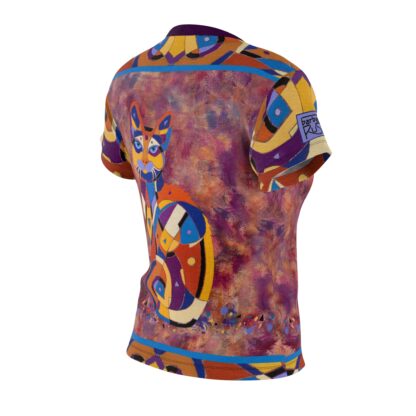 Cat Art Shirt - Calico Cat Amazingly Wonderful Women's Cat Tshirt - Image 4
