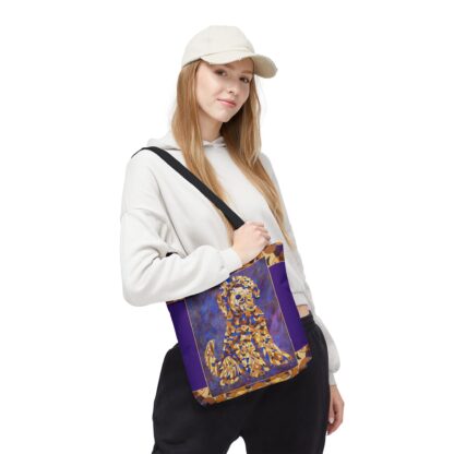 Doodle Love Tote Bag Block Color - Image 5