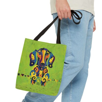 Jelly Bean the Dachshund! Tote Bag - Image 3