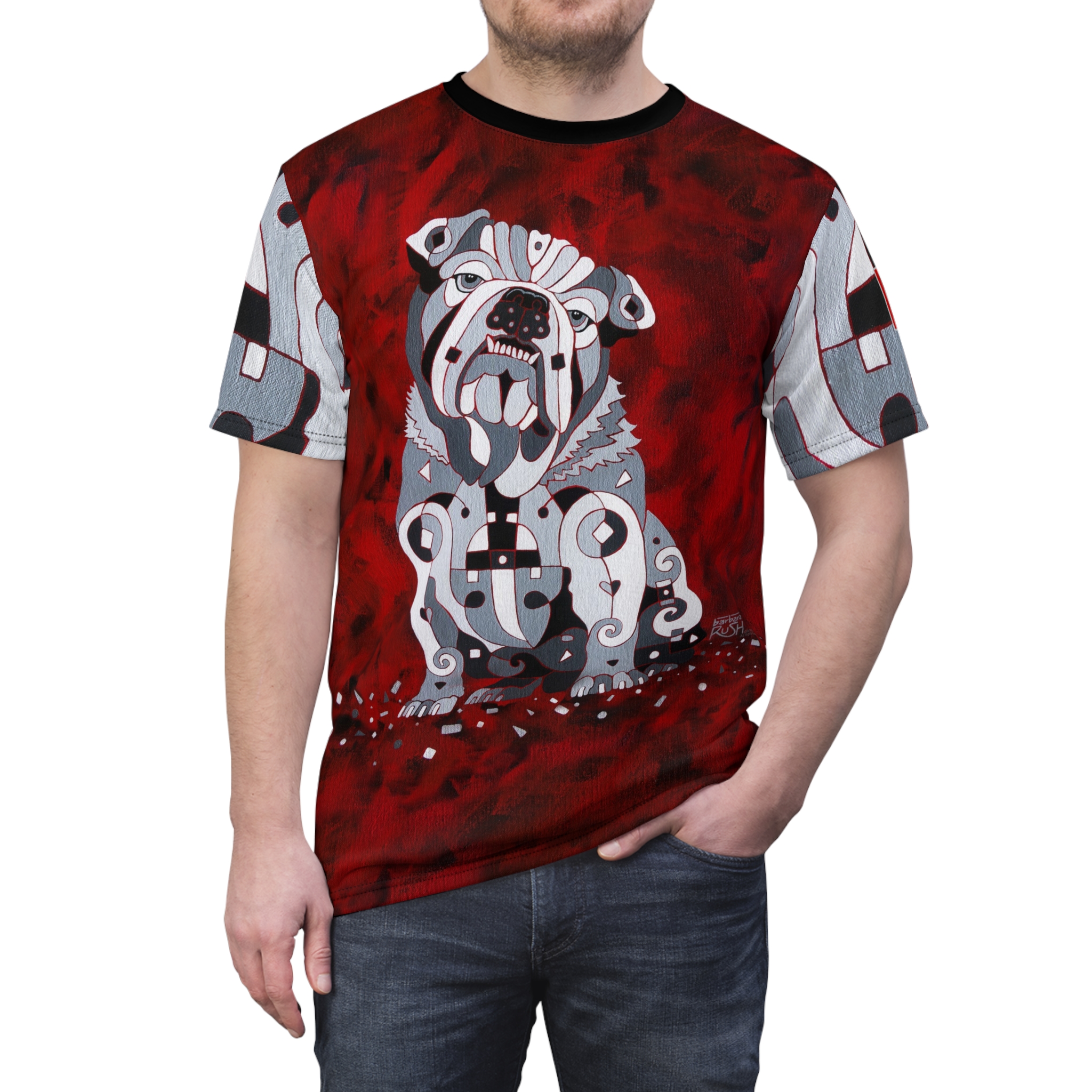 Bulldog Men's T-Shirt - Unisex Fashion Garment - Image 9