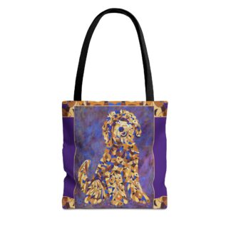Doodle Love Tote Bag Block Color
