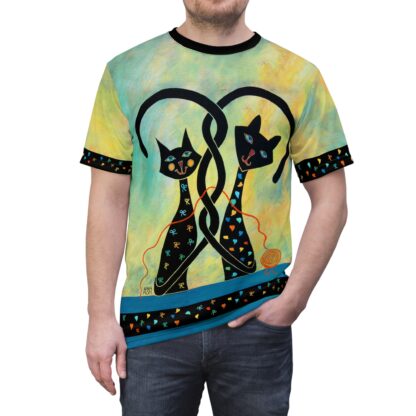 Black Cat Controlled Chaos – Men’s Tee