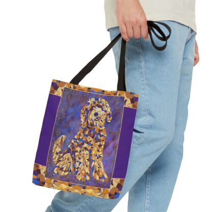 Doodle Love Tote Bag Block Color - Image 3
