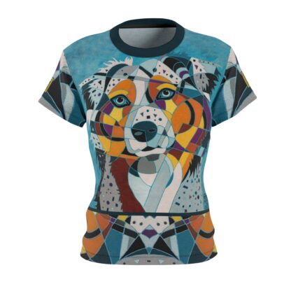 Copy of Australian Shepherd Women's T-shirt Aussie T-Shirt, Barbara Rush