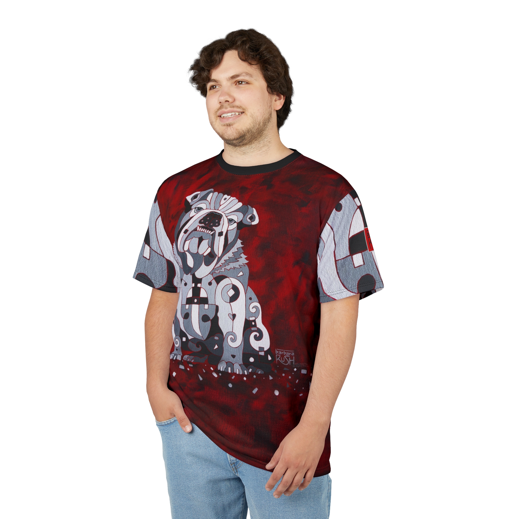 Bulldog Men's T-Shirt - Unisex Fashion Garment - Image 5