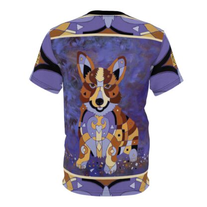 Corgi T-Shirt Men’s Corgi t-shirt Corgi Art on Shirt - Image 3