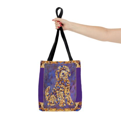 Doodle Love Tote Bag Block Color - Image 4
