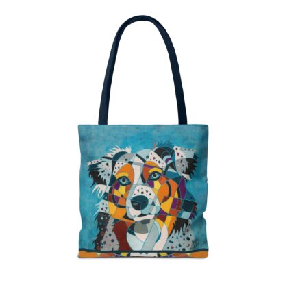 Australian Shepherd Aussie Dog Art Tote Bag - Image 54