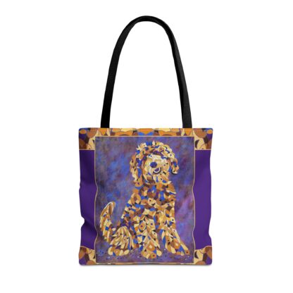 Doodle Love Tote Bag Block Color - Image 6
