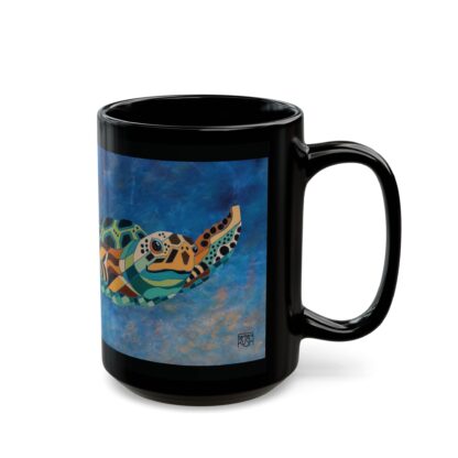Sea Turtle Art Ceramic Mug - Image 6