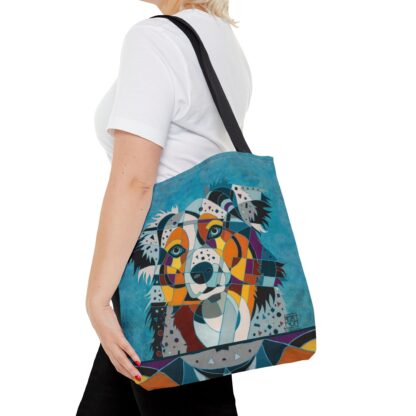 Australian Shepherd Aussie Dog Art Tote Bag - Image 8