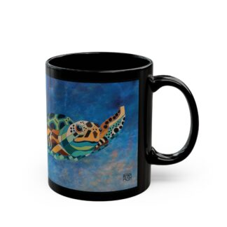 Sea Turtle Art Ceramic Mug
