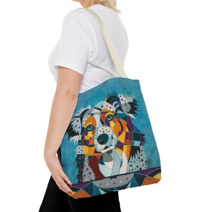 Australian Shepherd Aussie Dog Art Tote Bag - Image 44