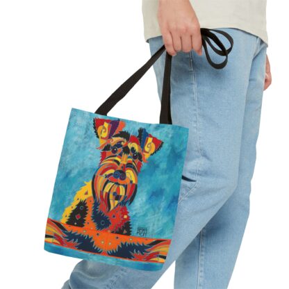 Schnauzer Tote Bag - Shakespeare in Love:-) - Image 2