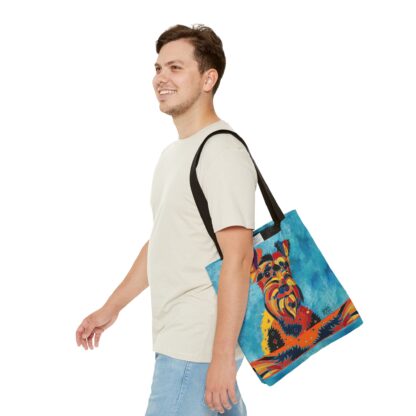 Schnauzer Tote Bag - Shakespeare in Love:-) - Image 6