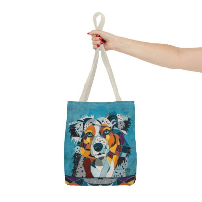 Australian Shepherd Aussie Dog Art Tote Bag - Image 40