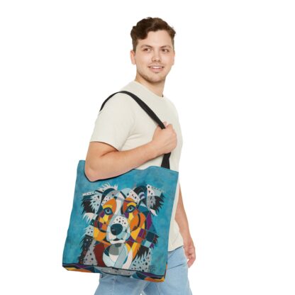 Australian Shepherd Aussie Dog Art Tote Bag - Image 11