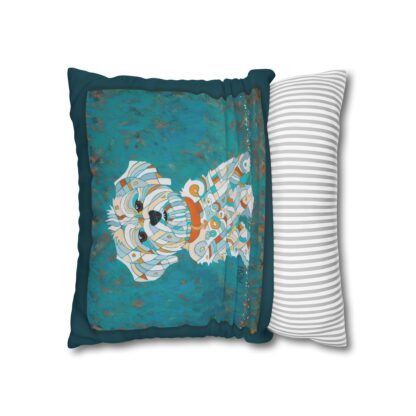 Maltese White Dog Art Pillowcase | Cute Pet Decor, Dog Lovers Gift, Home Accent, Throw Pillow Cover, Unique Animal Gift - Image 10