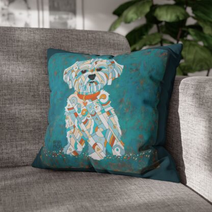 Maltese White Dog Art Pillowcase | Cute Pet Decor, Dog Lovers Gift, Home Accent, Throw Pillow Cover, Unique Animal Gift - Image 12