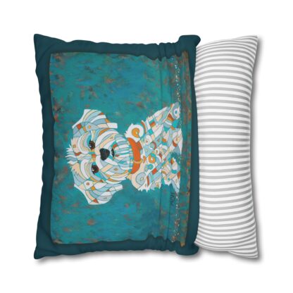Maltese White Dog Art Pillowcase | Cute Pet Decor, Dog Lovers Gift, Home Accent, Throw Pillow Cover, Unique Animal Gift - Image 28