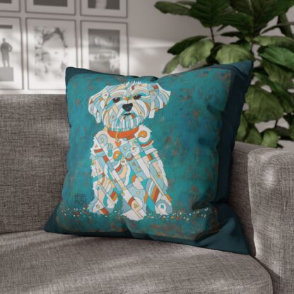 Maltese White Dog Art Pillowcase | Cute Pet Decor, Dog Lovers Gift, Home Accent, Throw Pillow Cover, Unique Animal Gift - Image 30