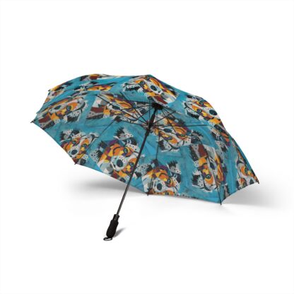 Awesome Aussie Dog Art Umbrella, Travel Accessory, Gift for Animal Lovers, Foldable Umbrella, Unique Rain Gear - Image 2