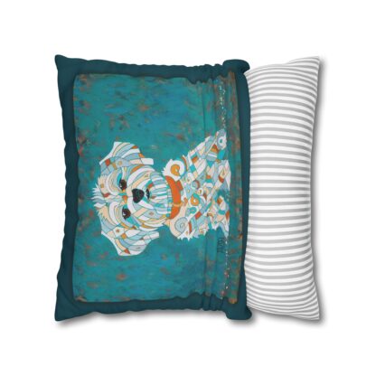 Maltese White Dog Art Pillowcase | Cute Pet Decor, Dog Lovers Gift, Home Accent, Throw Pillow Cover, Unique Animal Gift - Image 14